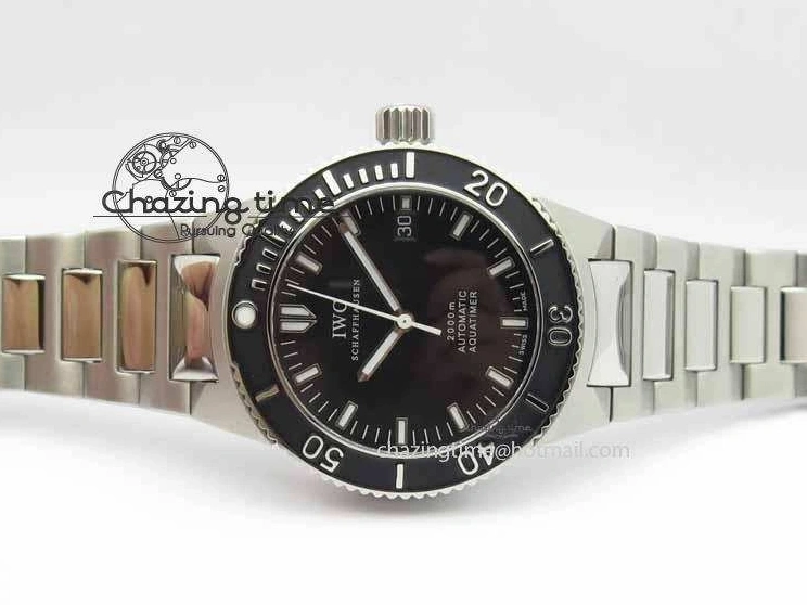 MIROTIME 0119 Packable Aquatimer Automatic SS Noob Best Edition Black Dial On SS Bracelet A 7252